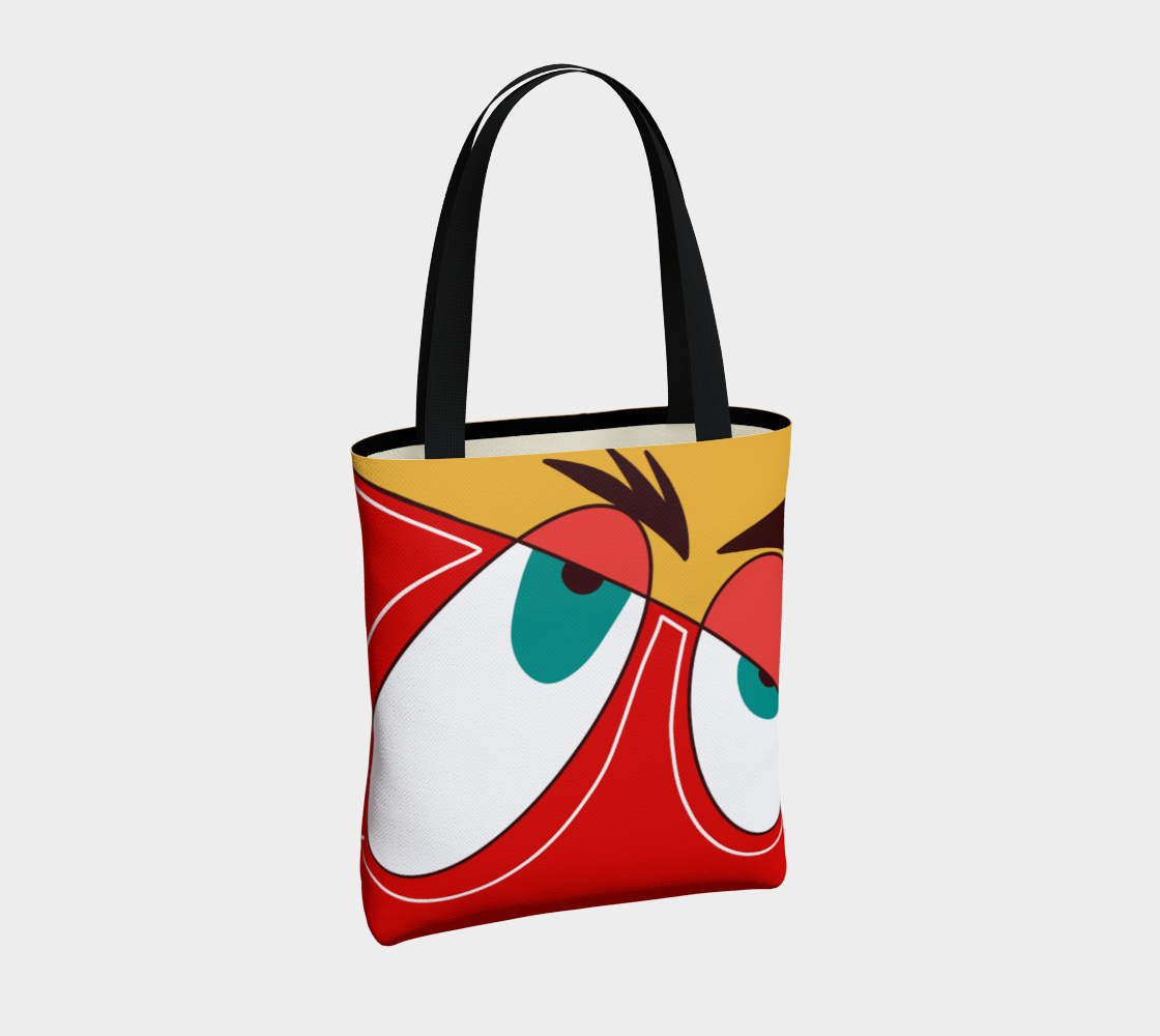 Sac cabas avec le motif Je te vois