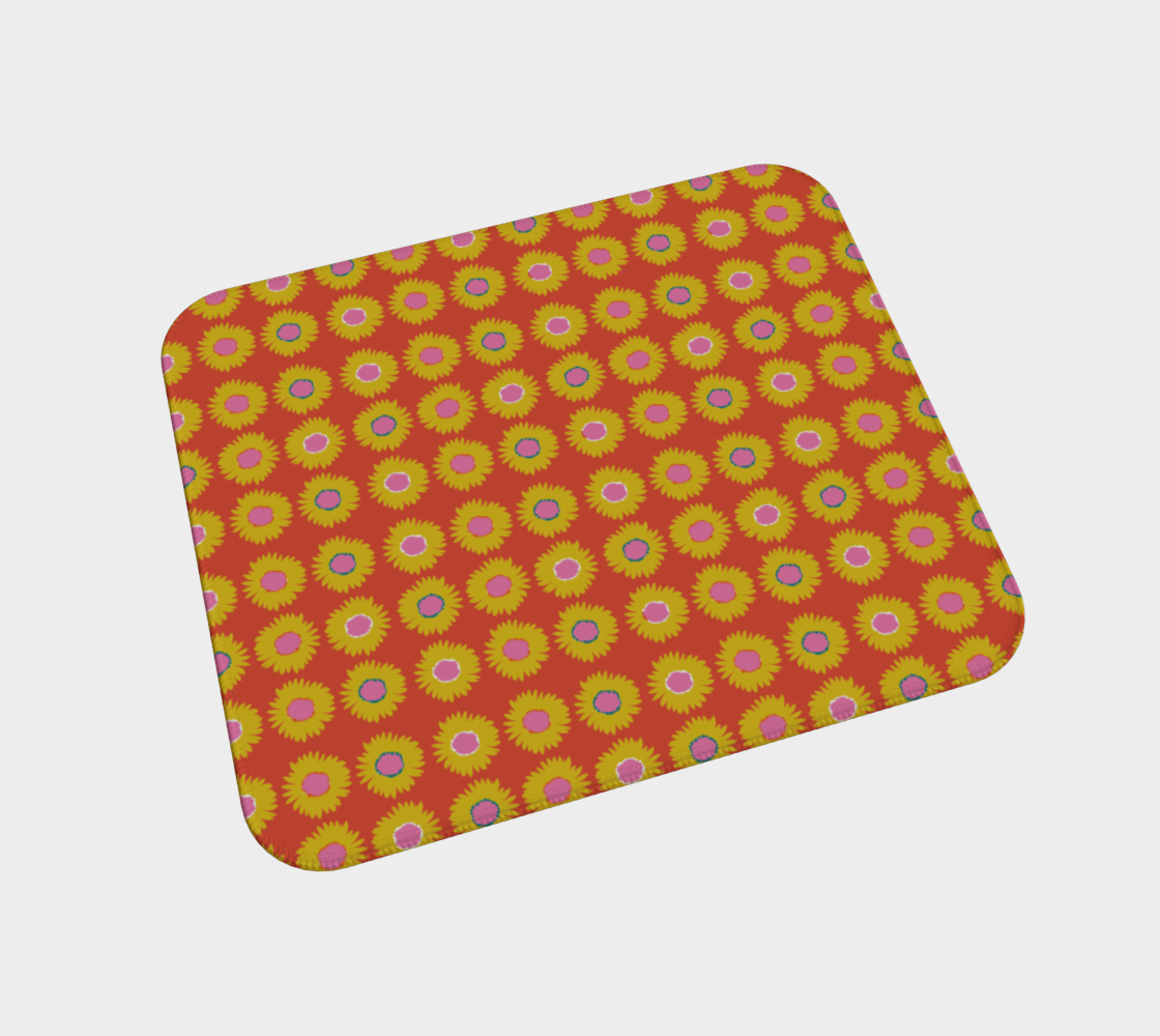 Tapis de souris avec le motif Les marguerites