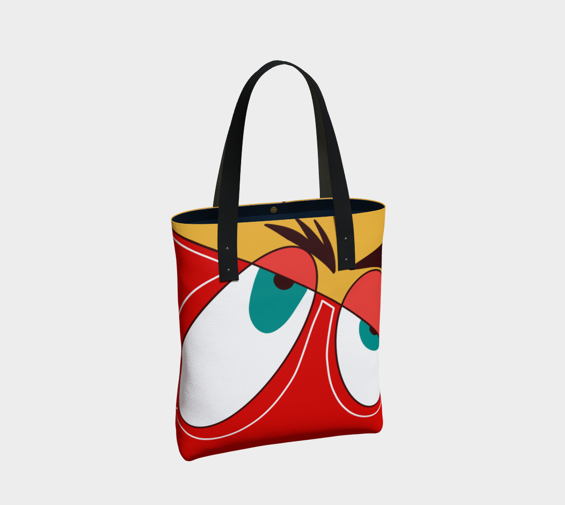 Sac cabas avec le motif Je te vois