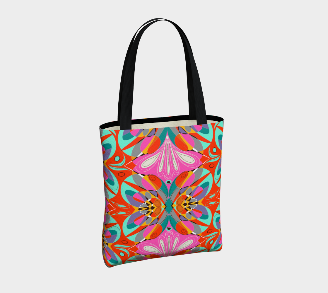 Sac cabas avec le motif Oiseau du paradis