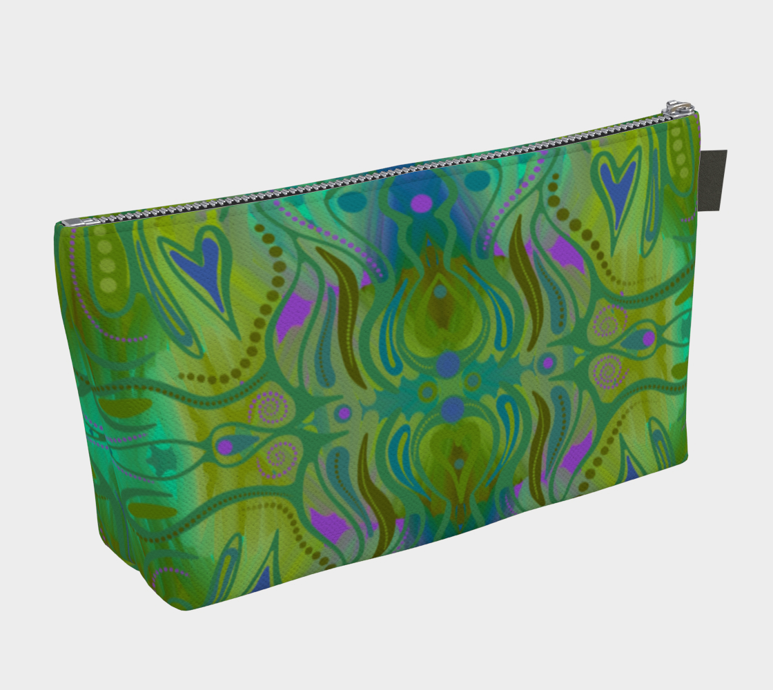 Trousse avec le motif Jardin d’autrefois