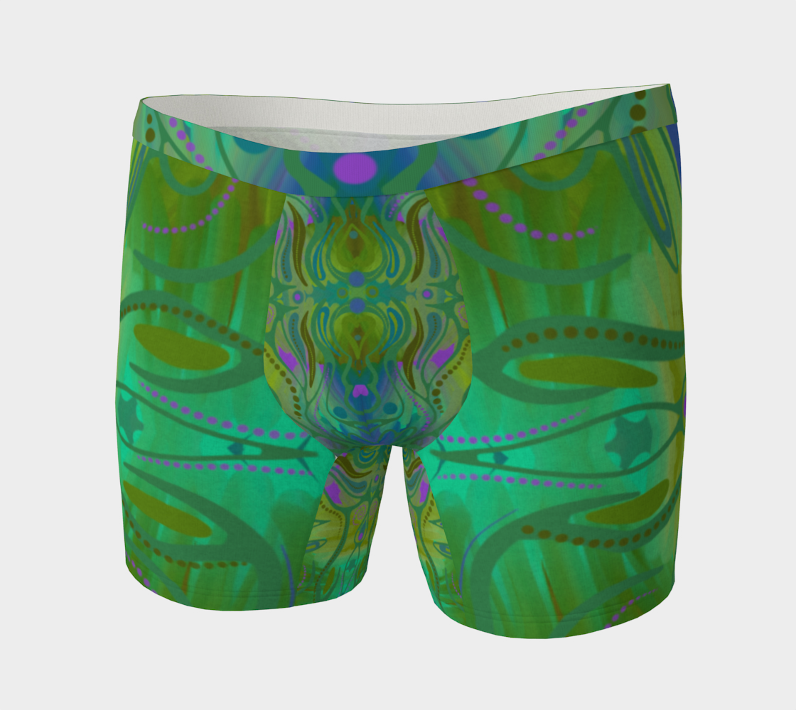 Boxer avec le motif Jardin d’autrefois