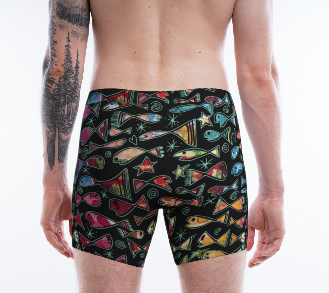 Boxer avec le motif Plouf