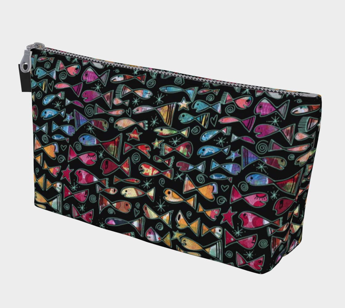 Trousse avec le motif Plouf