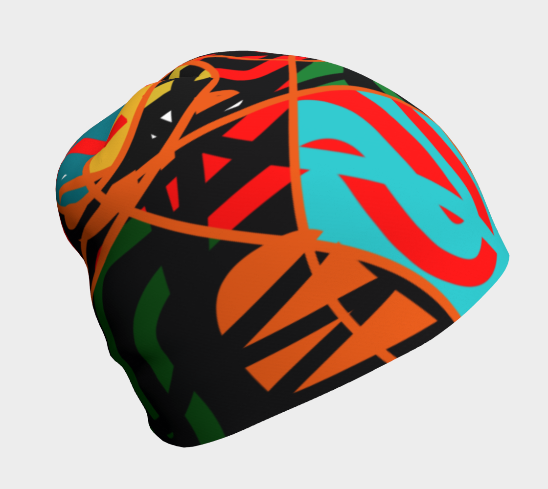 Tuque avec le motif Forêt amazonienne