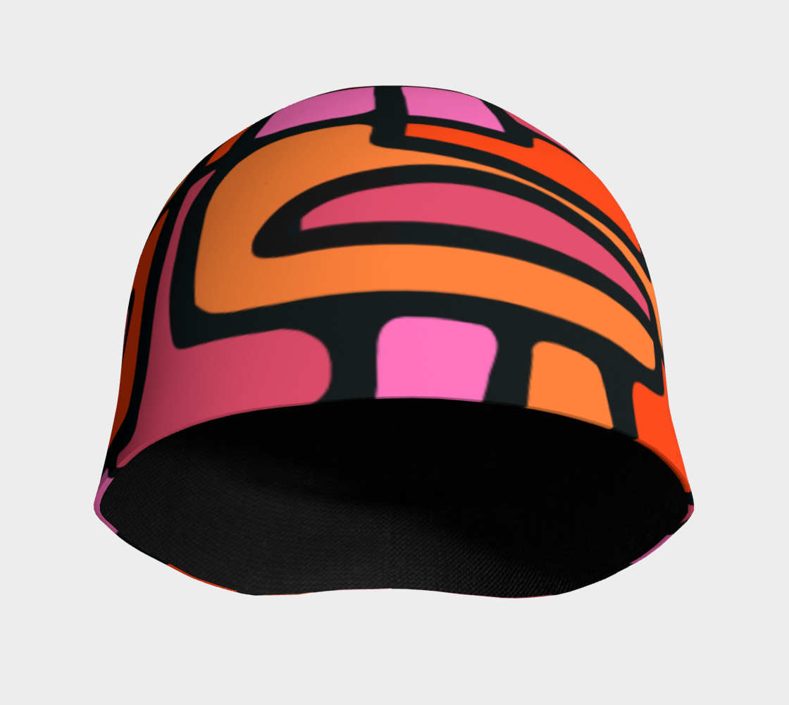 Tuque avec le motif Labyrinthe