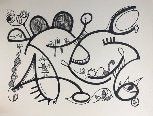 Tableau original "Que fais-tu là?"