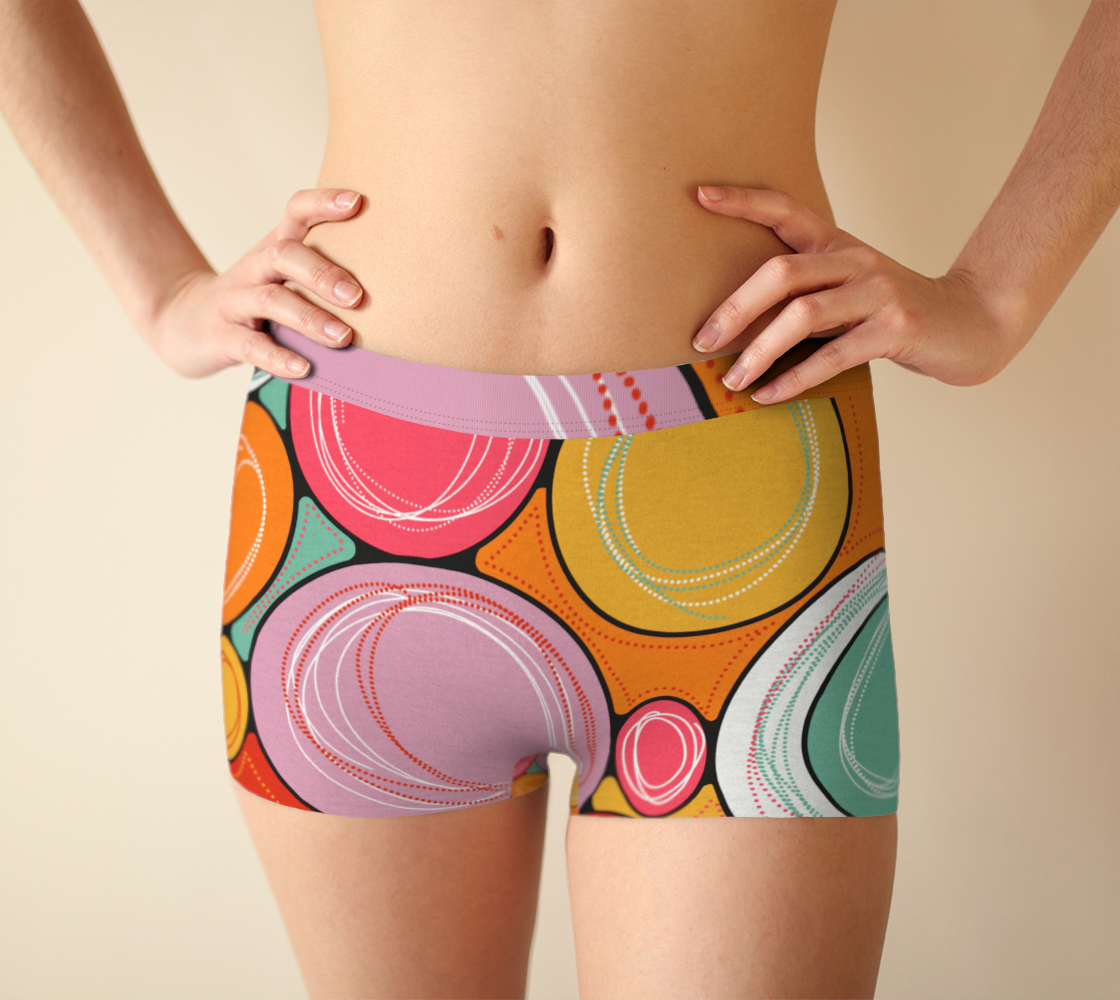 Culotte garçonne avec le motif Bubble gum