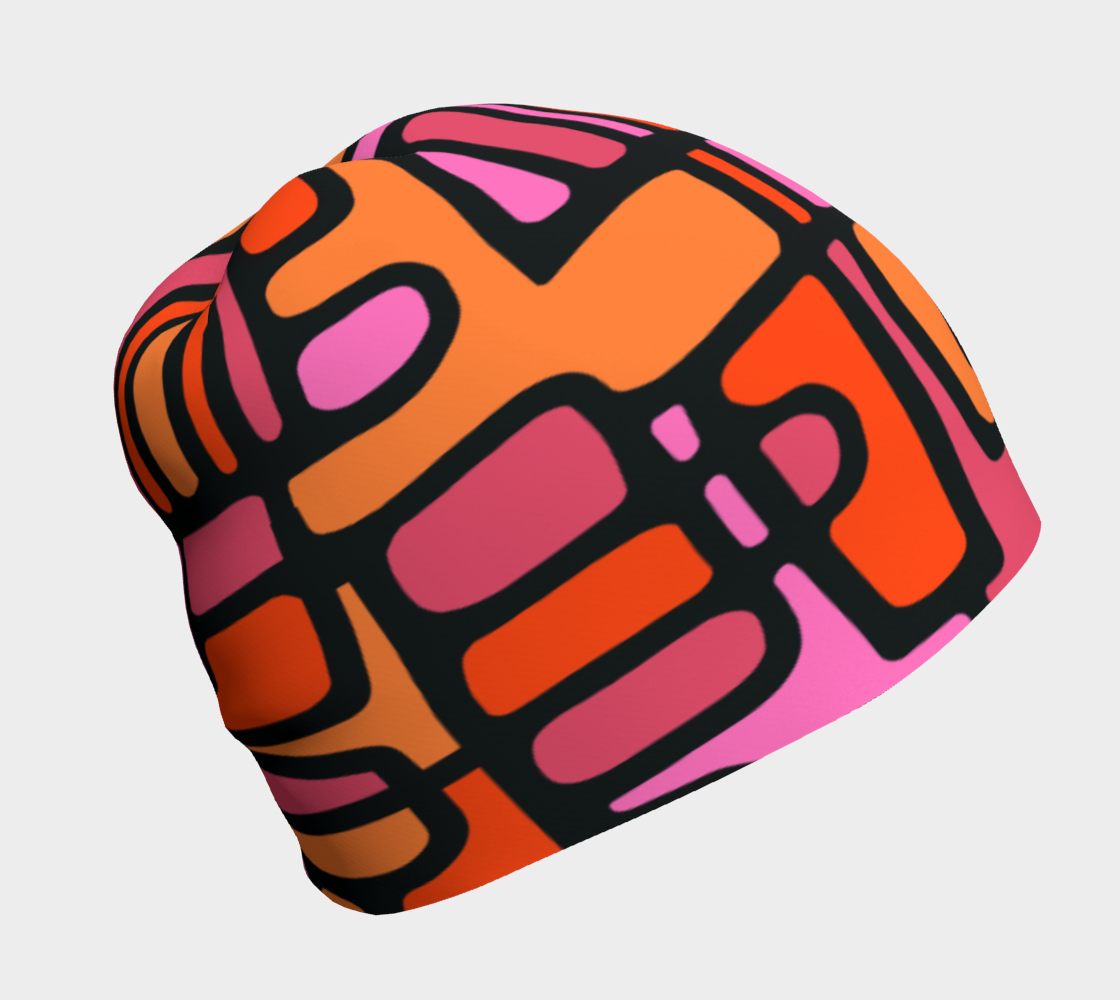 Tuque avec le motif Labyrinthe