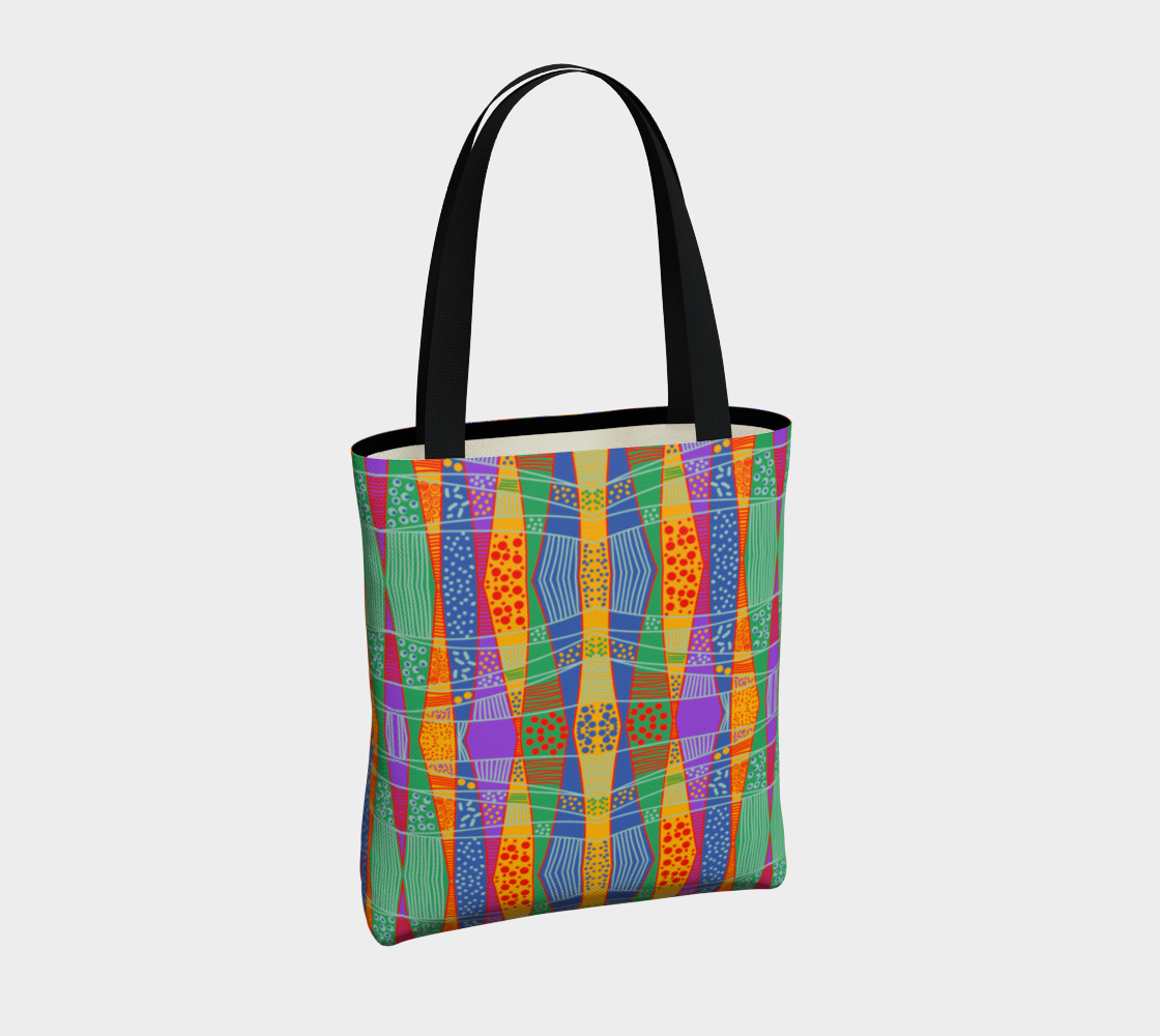 Sac cabas avec le  motif Limonade