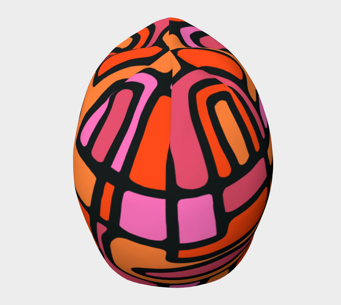 Tuque avec le motif Labyrinthe