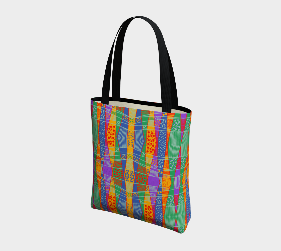 Sac cabas avec le  motif Limonade