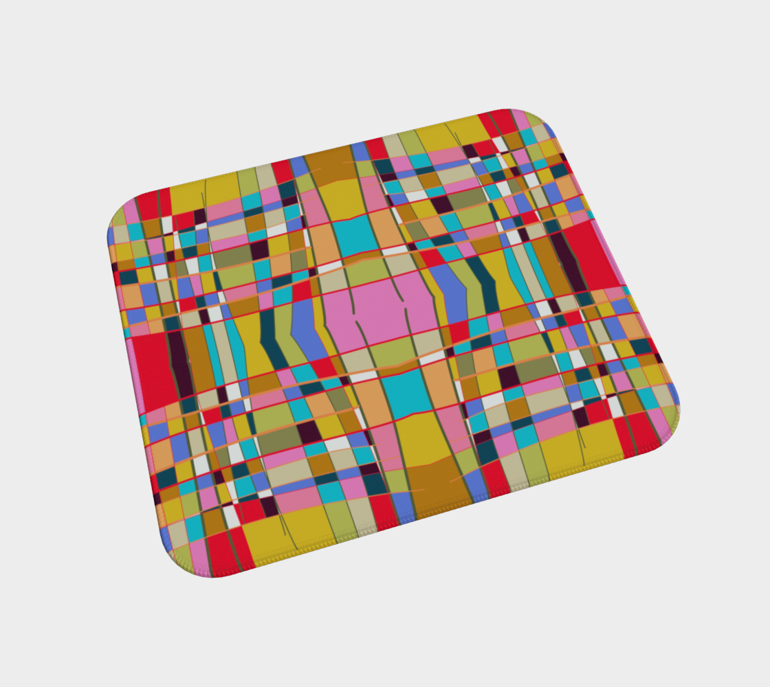 Tapis de souris avec le motif Mondrian