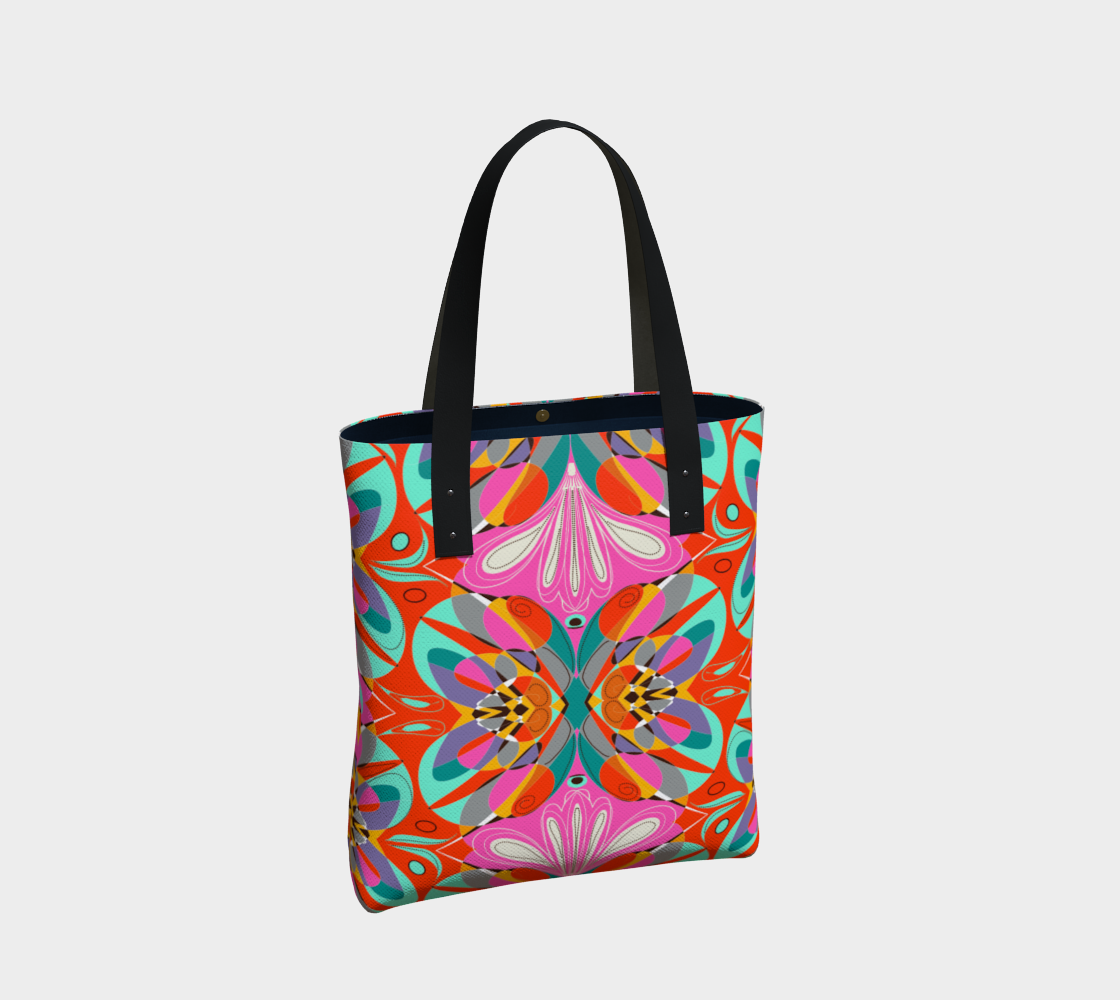 Sac cabas avec le motif Oiseau du paradis