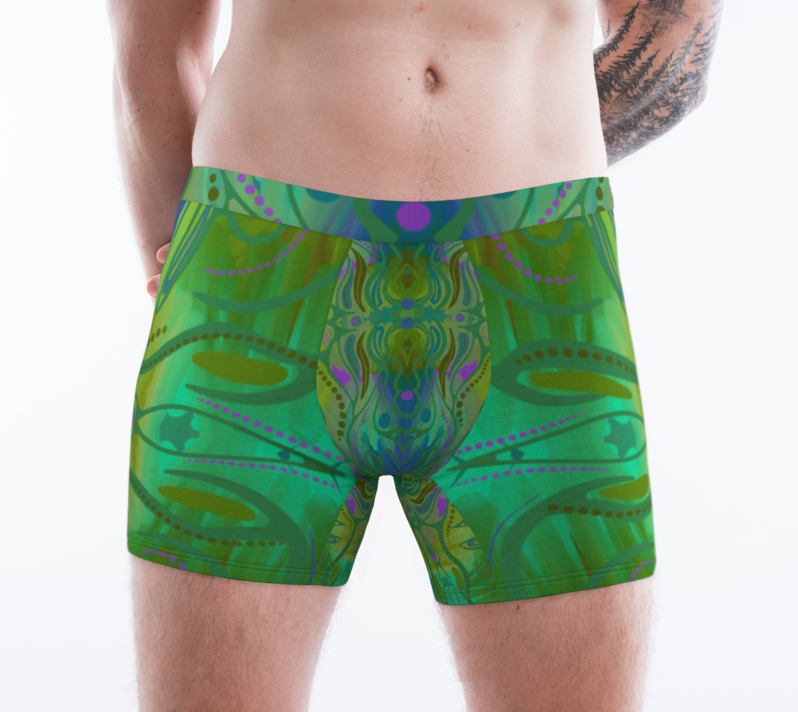 Boxer avec le motif Jardin d’autrefois