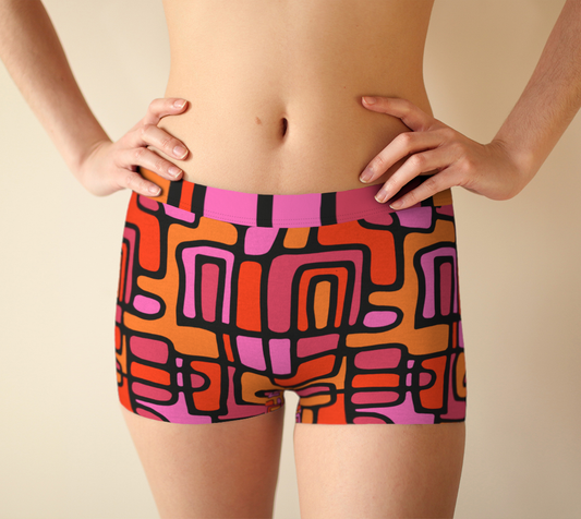 Culotte graçonne avec le motif Labyrinthe