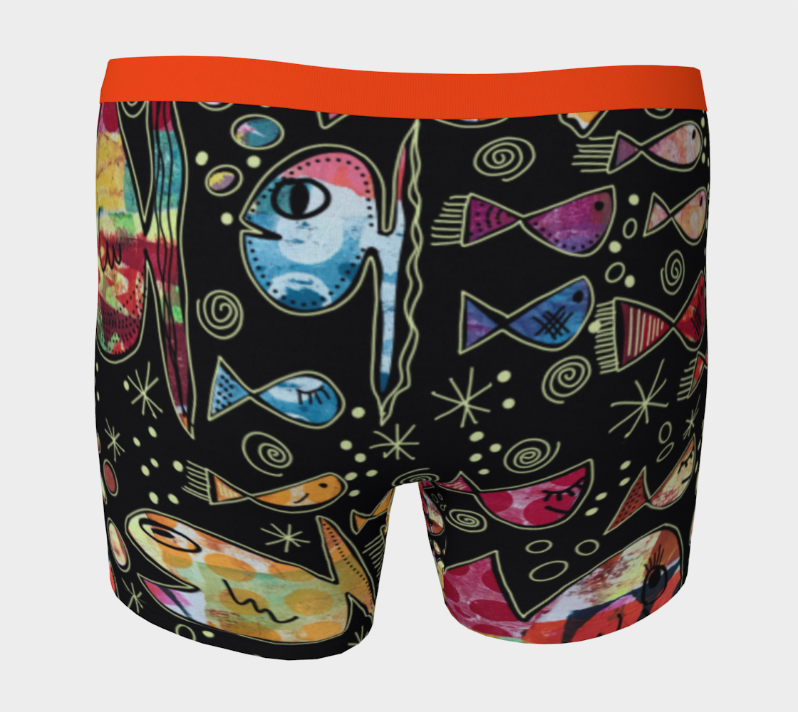 Boxer avec le motif Je m’en fish