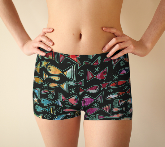 Culotte garçonne avec le motif Plouf