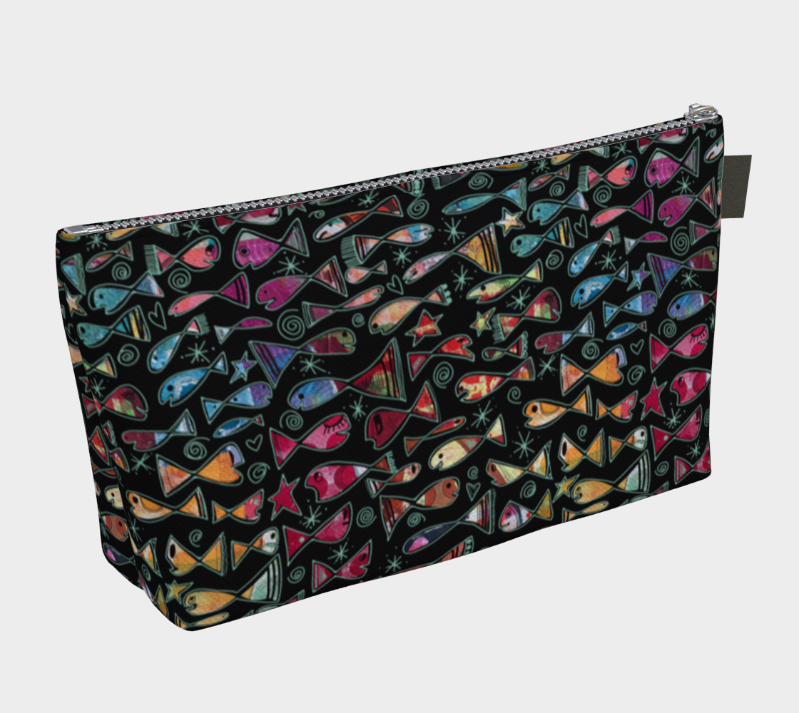 Trousse avec le motif Plouf