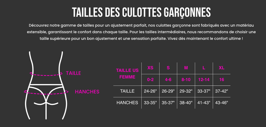 Culotte garçonne avec le motif Bubble gum