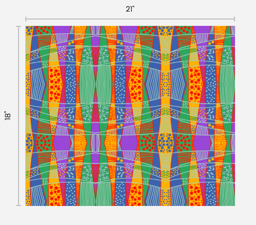 Tissu imprimé avec le motif Limonade