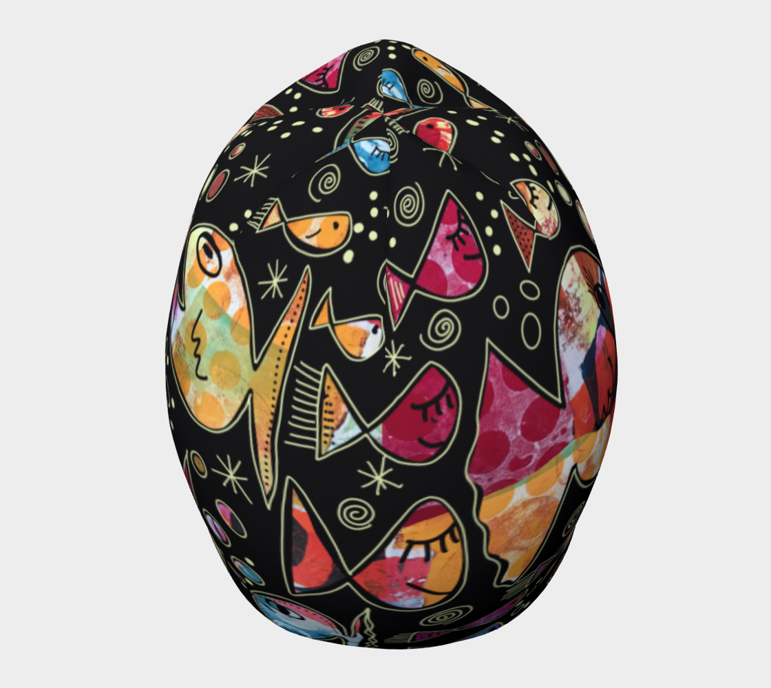 Tuque avec le motif Je m’en fish