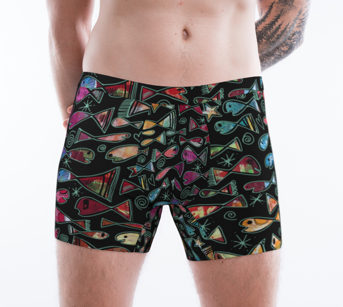Boxer avec le motif Plouf