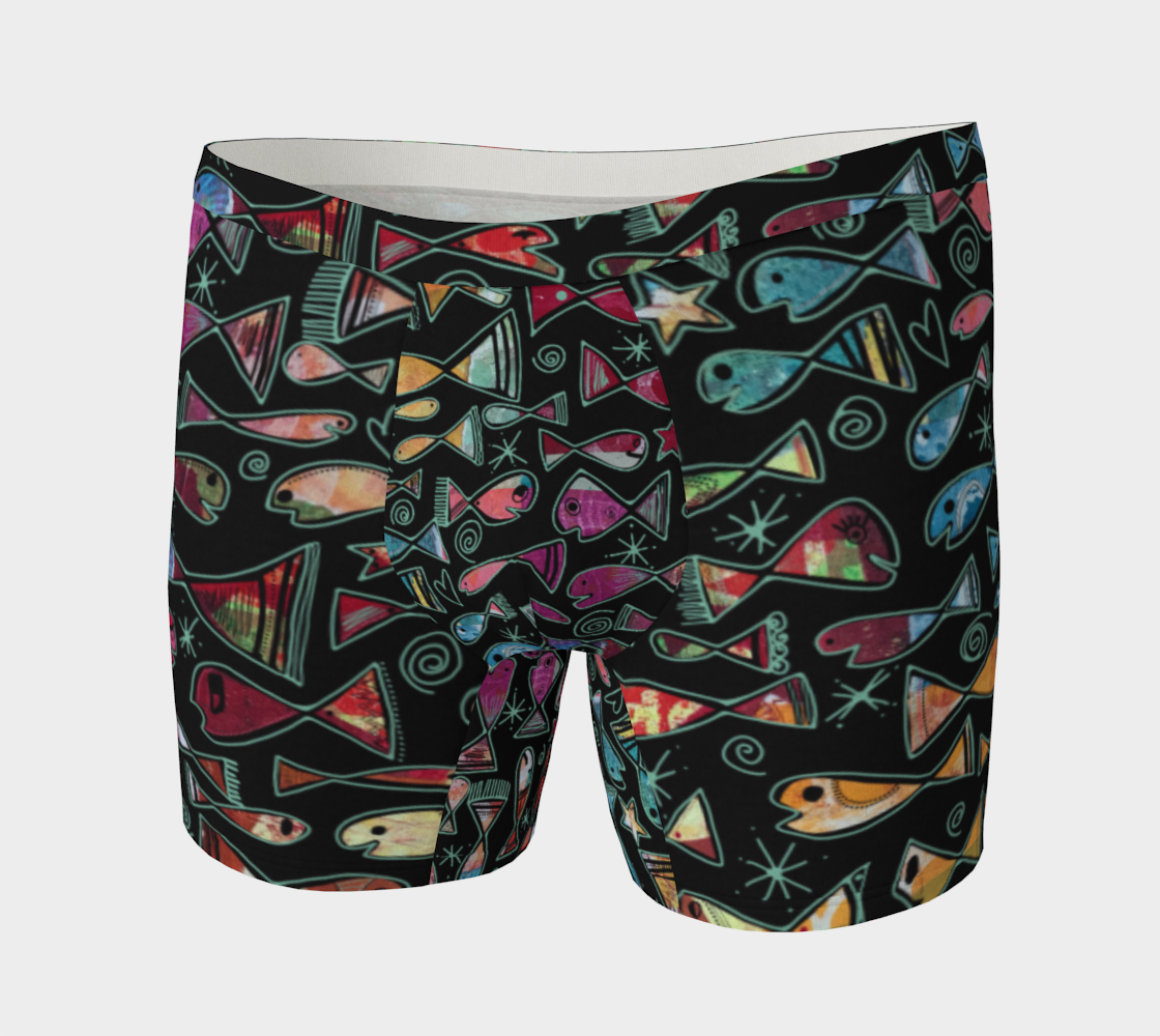 Boxer avec le motif Plouf