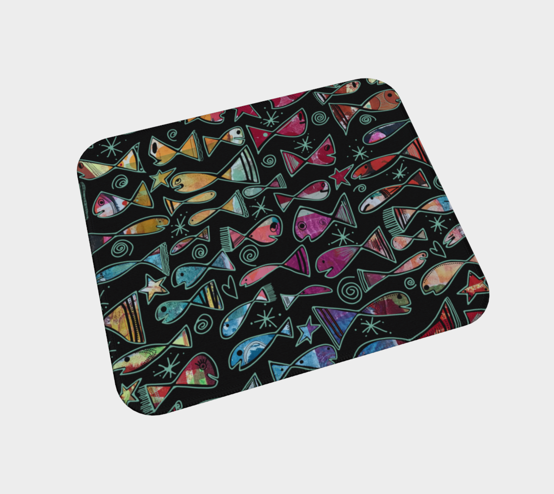 Tapis de souris avec le motif Plouf
