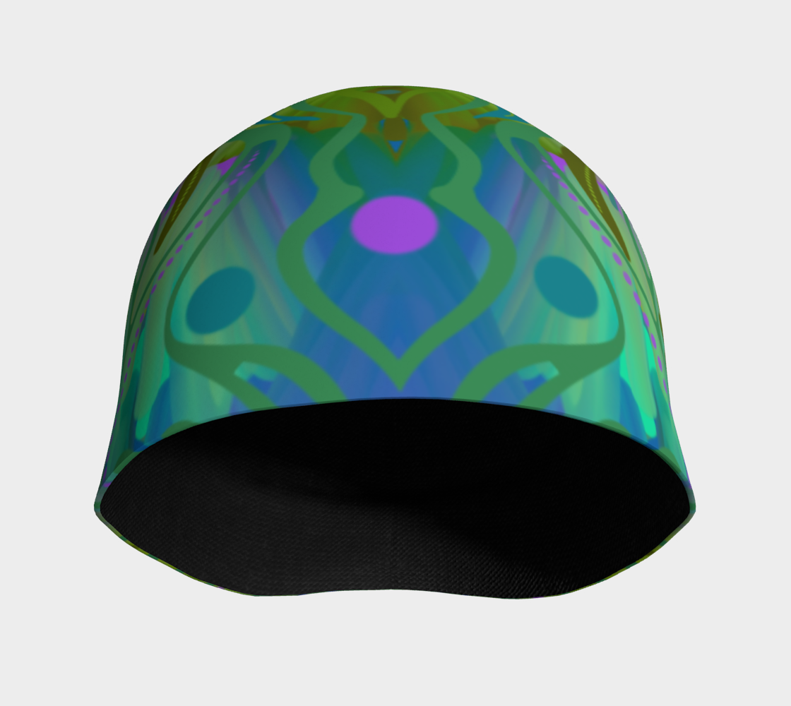 Tuque avec le motif Jardin d’autrefois
