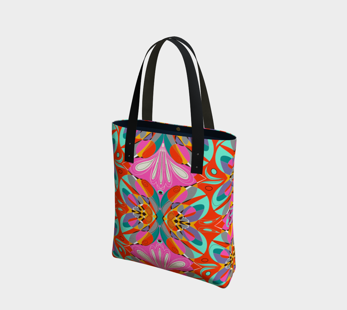 Sac cabas avec le motif Oiseau du paradis