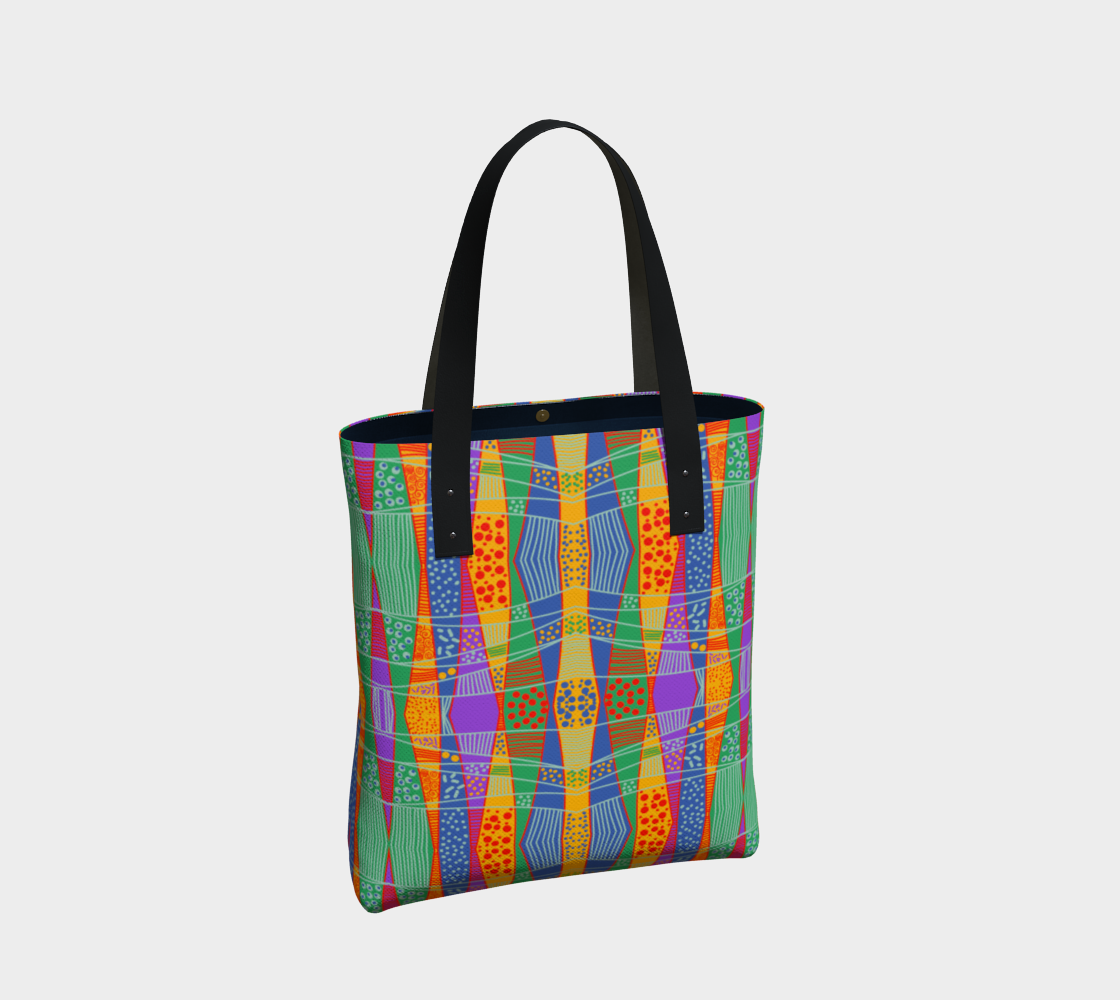 Sac cabas avec le  motif Limonade