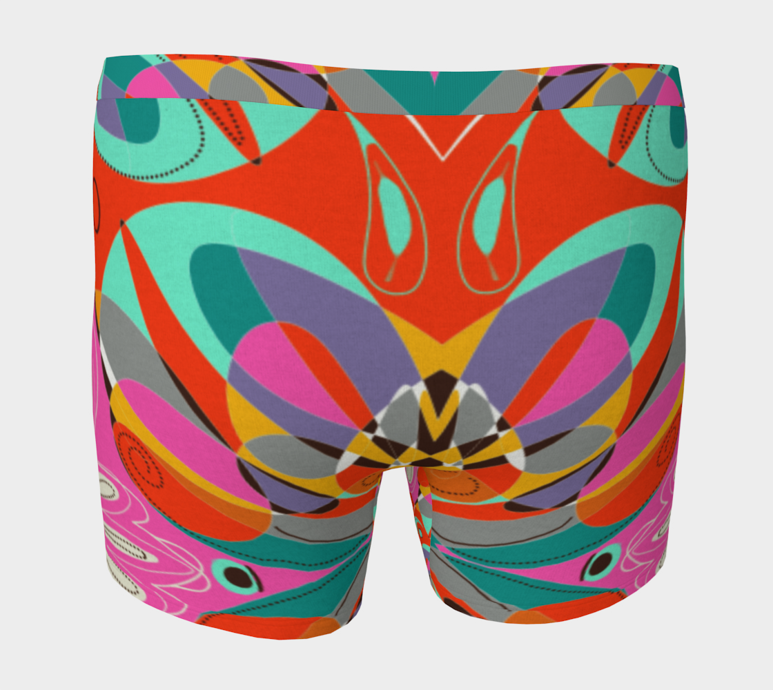 Boxer avec le motif Oiseau du paradis