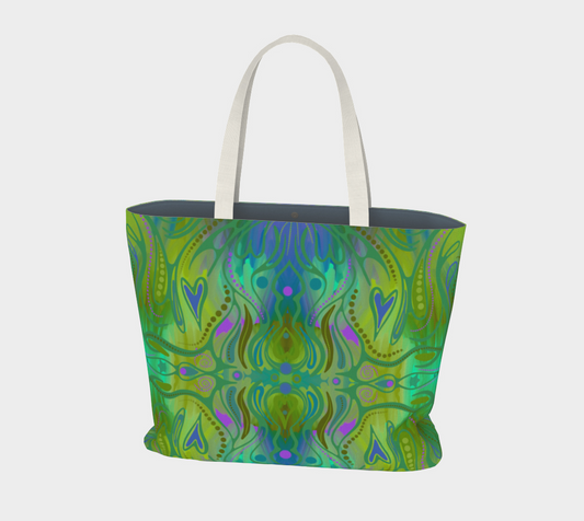 Fourre-tout avec le motif  Jardin d’autrefois