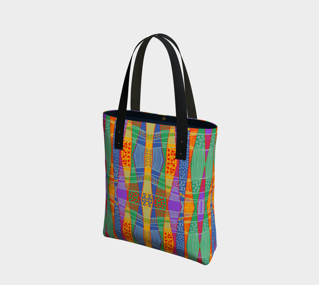 Sac cabas avec le  motif Limonade