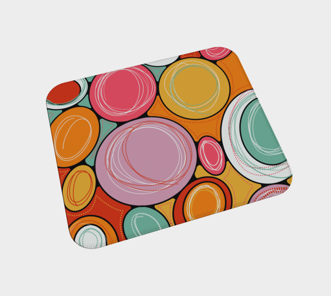 Tapis de souris imprimé avec le motif Bubble gum