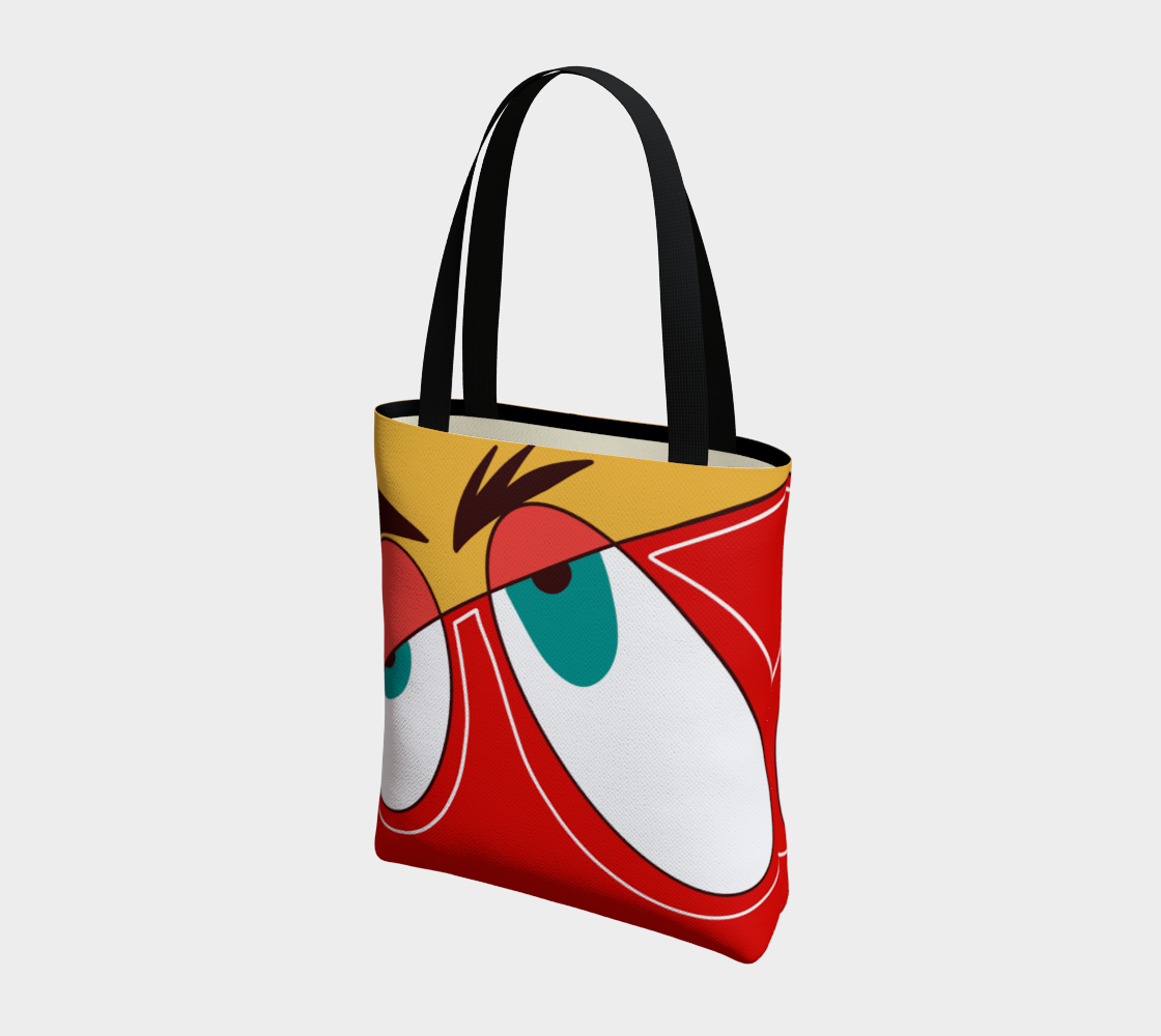 Sac cabas avec le motif Je te vois
