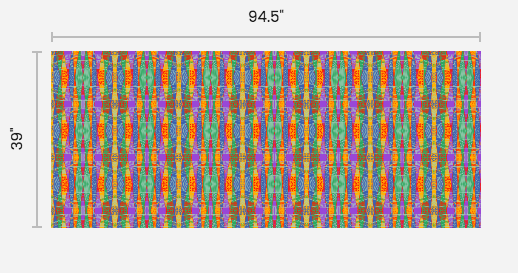 Tissu imprimé avec le motif Limonade