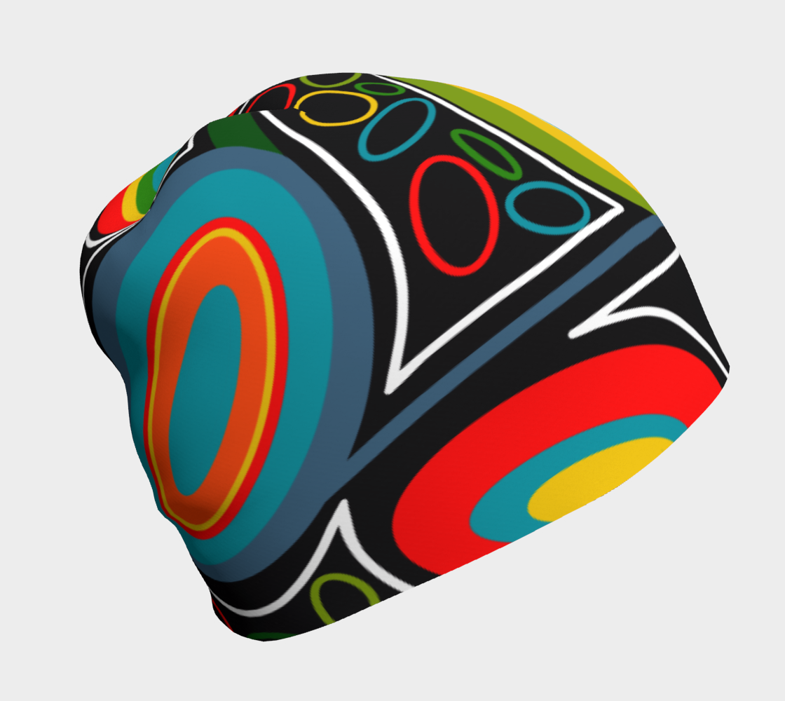 Tuque avec le motif Folles olives