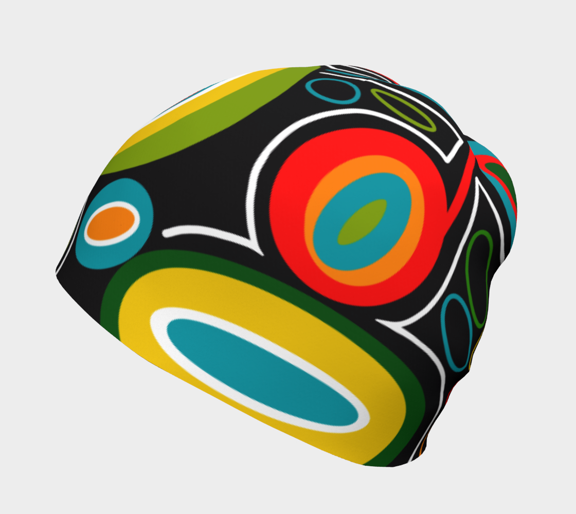 Tuque avec le motif Folles olives