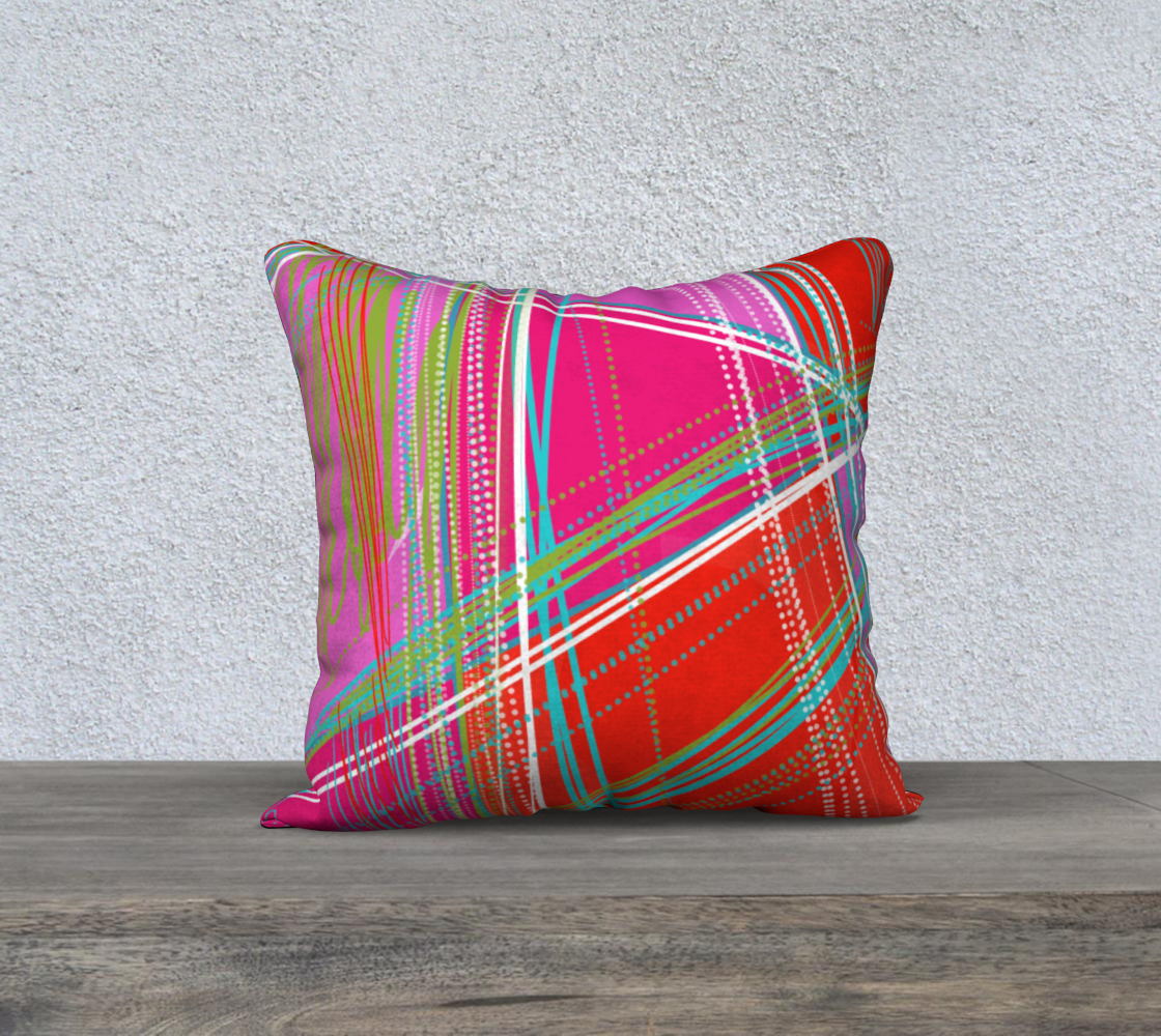 Housse de coussin avec le motif Domi