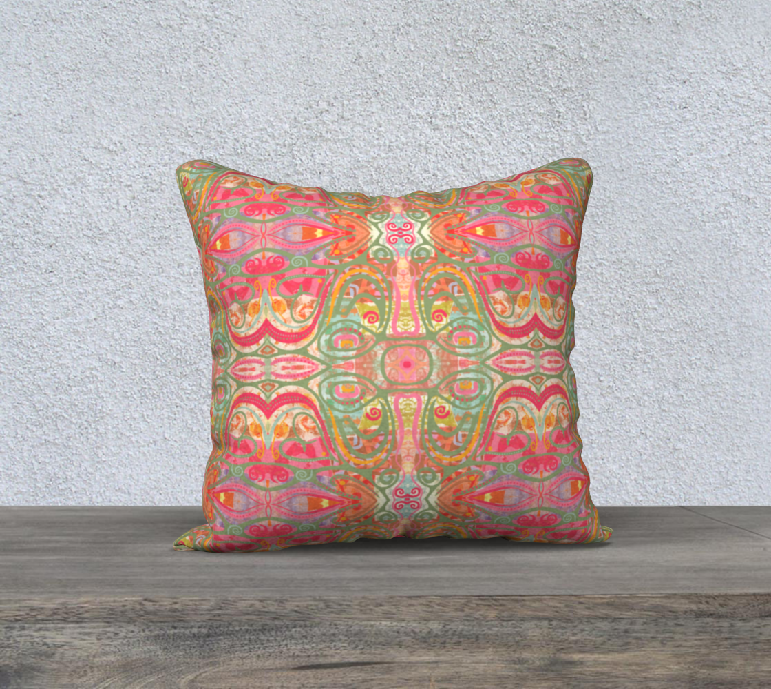 Housse de coussin  avec le motif Souvenirs d'été